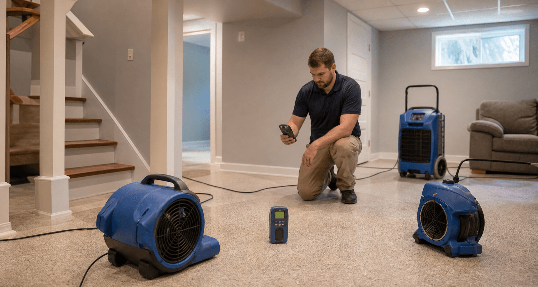Water Damage Restoration service in Richmond