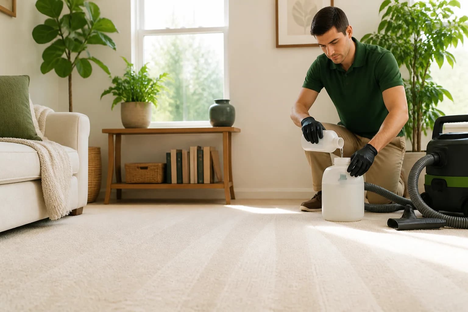 Healthy Green Carpet Cleaning - No Harmful Chemicals article cover