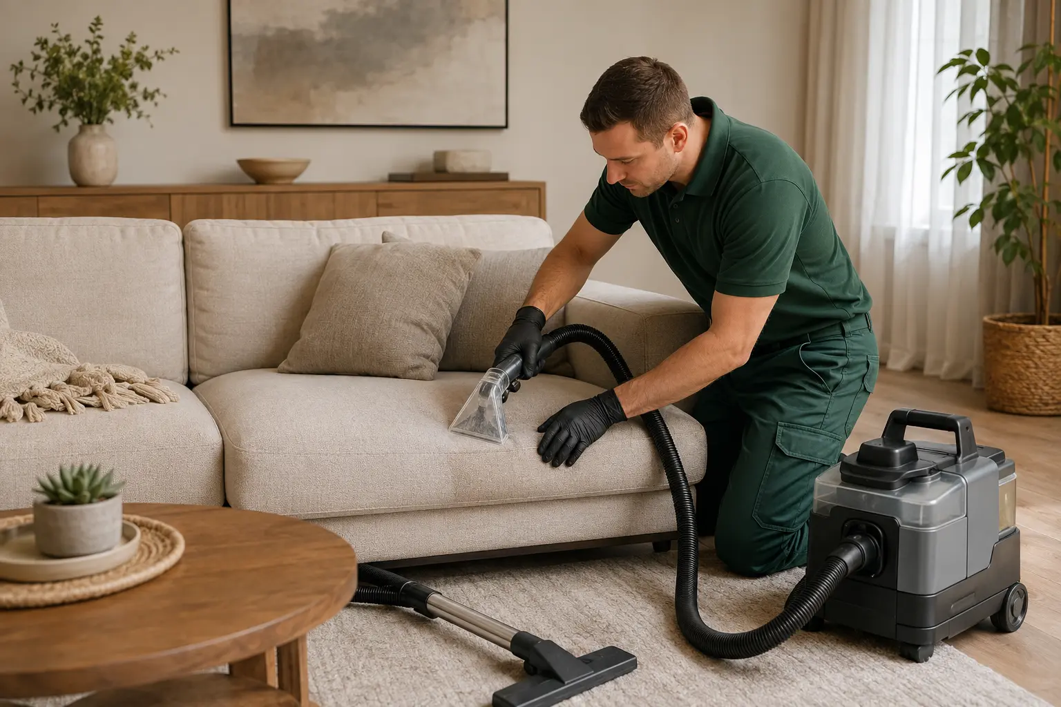 Our Unique Sofa, Furniture, and Couch Cleaning Process - professional sofa cleaning